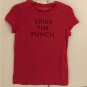 Kate spade New York spike the punch T-shirt